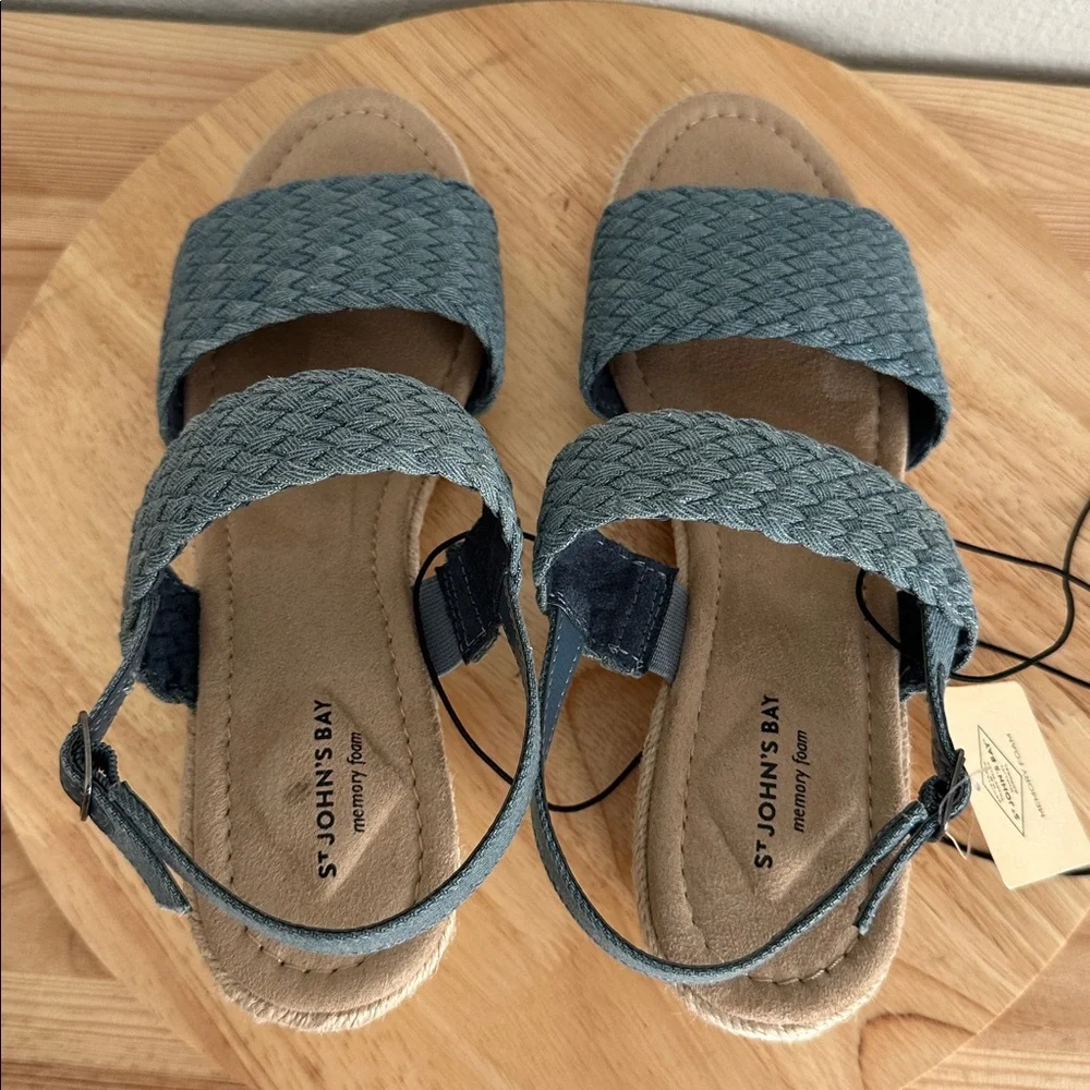 St. John's Bay Womens Lajolla Wedge Sandals